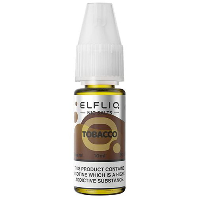 Elf Bar Elfliq 10mg E Liquid Nicotine Salt 10ml  Elf Bar Tobacco 10mg 