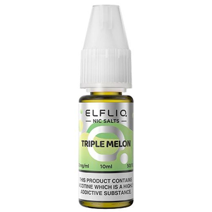 Elf Bar Elfliq 10mg E Liquid Nicotine Salt 10ml  Elf Bar Triple Melon 10mg 