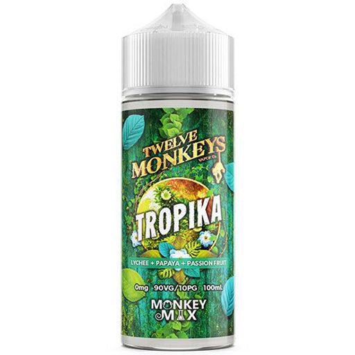 Twelve Monkeys 100ml Shortfill  Twelve Monkeys Tropika  