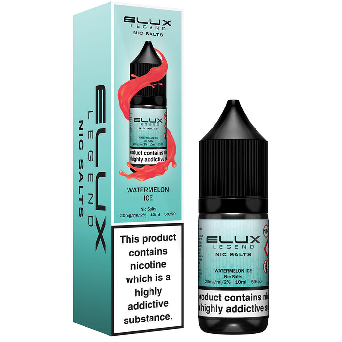 Elux Legend 10mg E Liquid Nic Salt 10ml  Elux Pro Watermelon Ice 10mg 