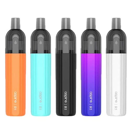 Aspire One Up R1 Rechargeable Disposable Vape Kit  Aspire White  
