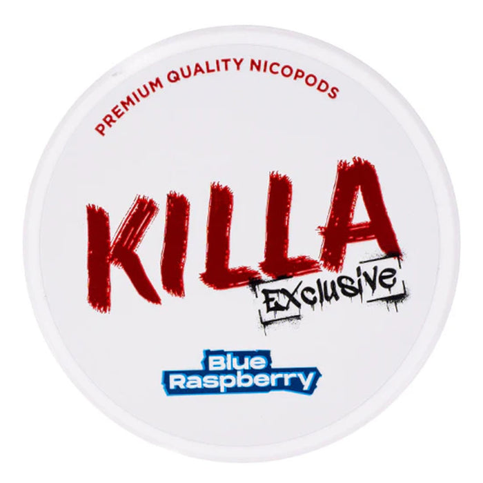 Killa Nicotine Pouches  Killa Exclusive - Blue Raspberry  