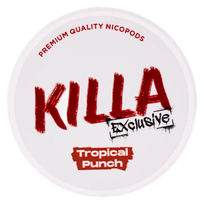 Killa Nicotine Pouches  Killa Exclusive - Tropical Punch  