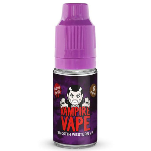 SMOOTH WESTERN - 10ML VAMPIRE VAPE E-LIQUID  Vampire Vape   