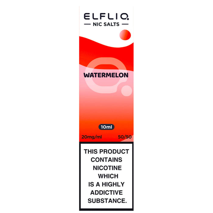 Elf Bar Elfliq 20mg E Liquid Nicotine Salt 10ml  Elf Bar Watermelon 20mg 