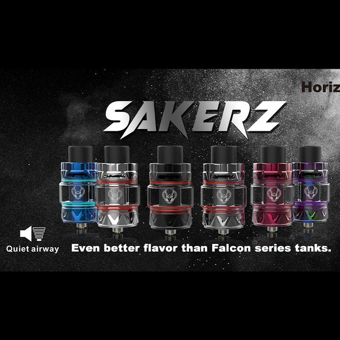 Sakerz Sub Ohm Tank By HorizonTech - Free bubble glass  HorizonTech   