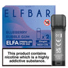 Blueberry Bubblegum Elf Bar ELFA Prefilled Pods 2mlElf Bar 