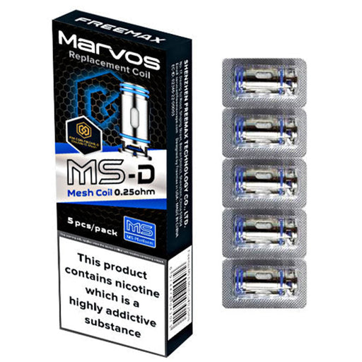 Freemax Marvos MS Mesh Replacement Coils  FreeMax MS-D 0.25ohm  