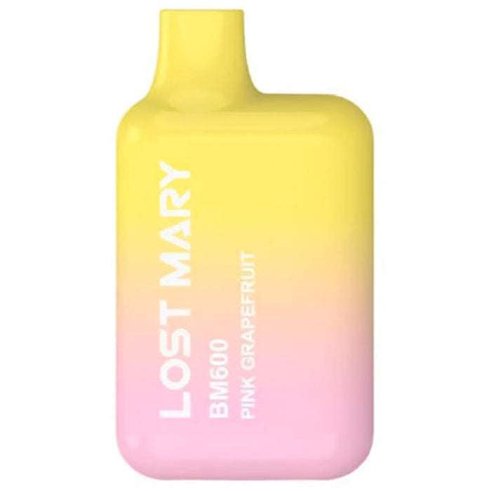 Lost Mary BM600 Disposable Vape 2%  Lost Mary 20mg Pink Grapefruit 