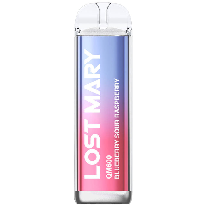 Lost Mary QM600 Disposable Vape 2%  Lost Mary Blueberry Raspberry Pomegranate 20mg 