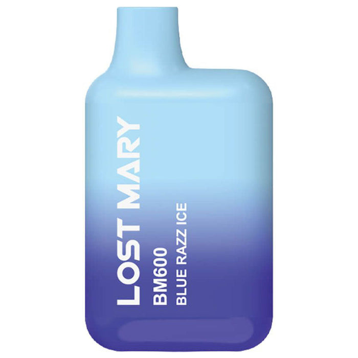 Lost Mary BM600 Disposable Vape 2%  Lost Mary 20mg Blue Razz Ice 