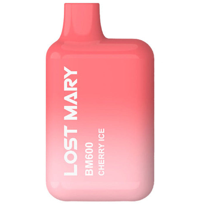 Lost Mary BM600 Disposable Vape 2%  Lost Mary 20mg Cherry Ice 