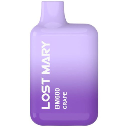Lost Mary BM600 Disposable Vape 2%  Lost Mary 20mg Grape 