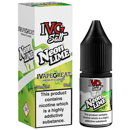 Neon Lime Nic Salt E-liquid by IVG 10ml  I VG   