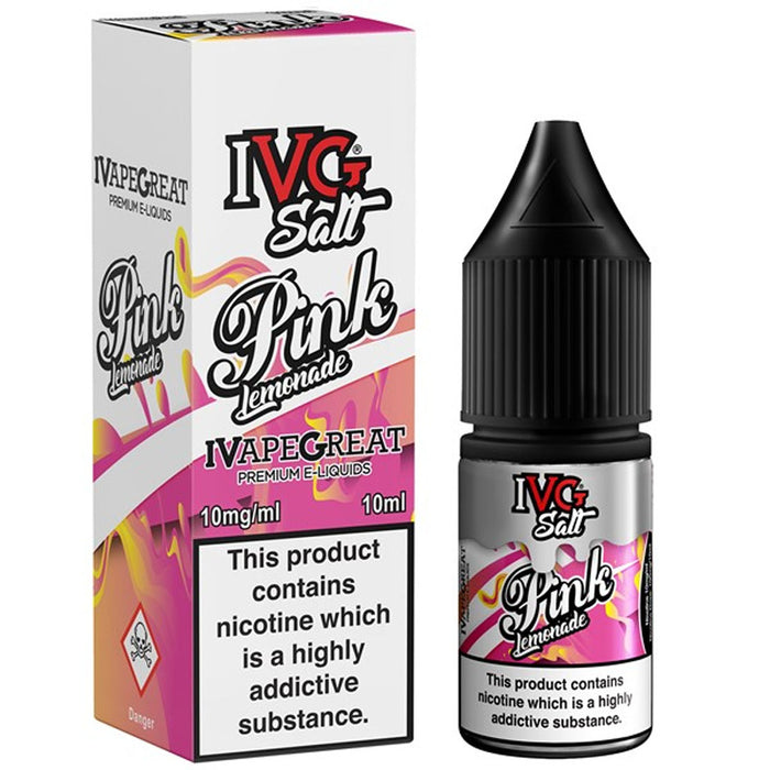 Pink Lemonade Nic Salt E-liquid by IVG 10ml  I VG   