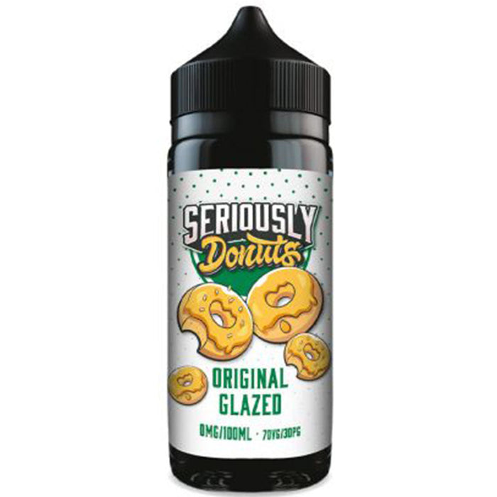 Seriously Donuts Original Glazed 0mg 100ml Shortfill  Doozy Vape   