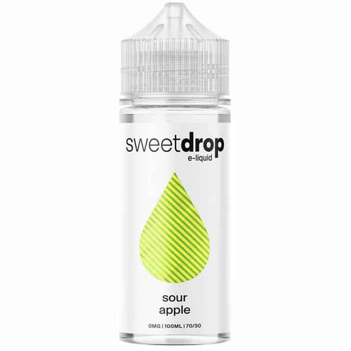 Sour Apple E-liquid By Sweet drop 100ml  Fruitdrop   