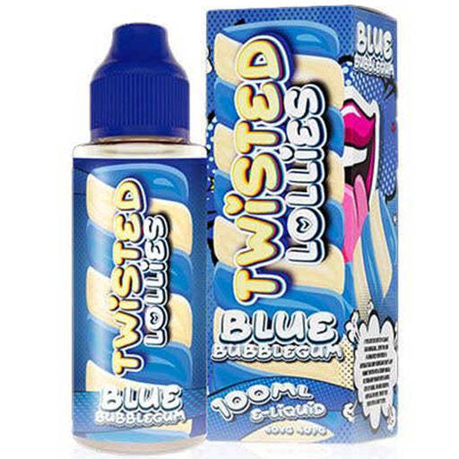 Twisted Lollies - Blue Bubblegum 100ml E-Liquid  Twisted Lollies   