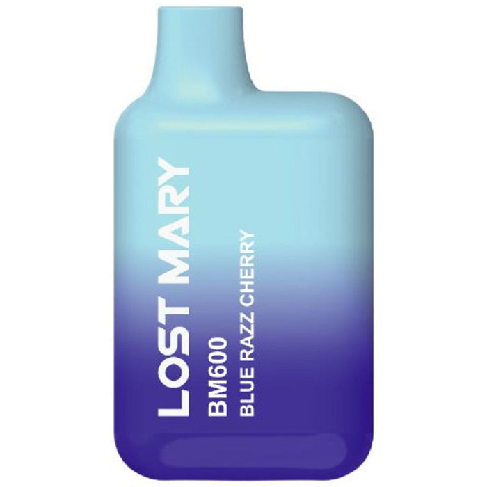 Lost Mary BM600 Disposable Vape 2%  Lost Mary 20mg Blue Razz Cherry 