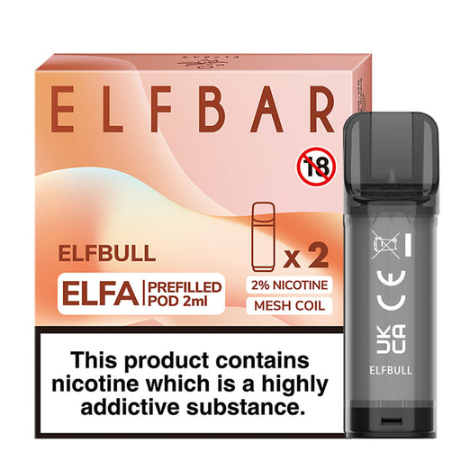 Elfbull Elf Bar ELFA Prefilled Pods 2ml  Elf Bar   