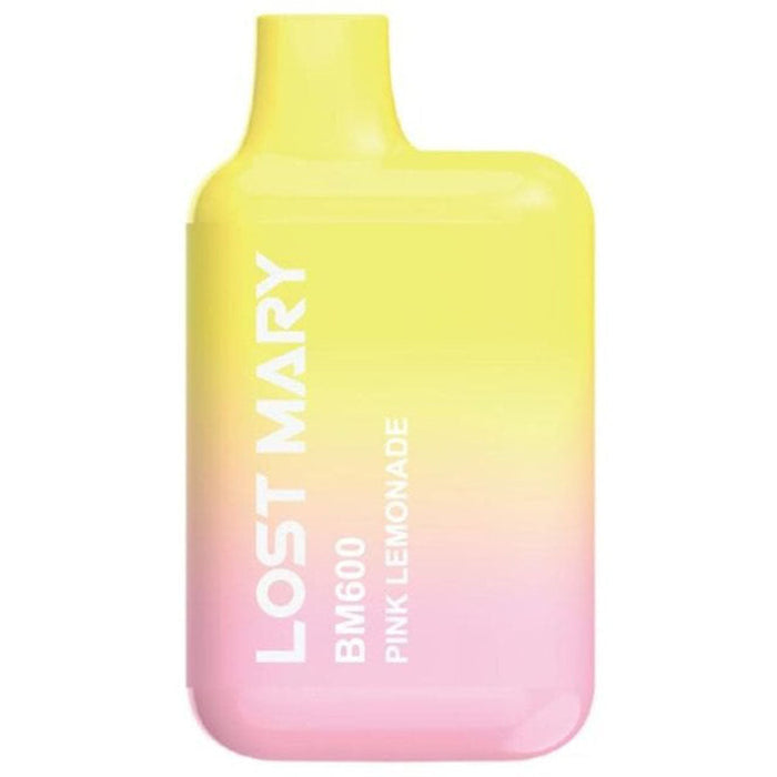 Lost Mary BM600 Disposable Vape 2%  Lost Mary 20mg Pink Lemonade 