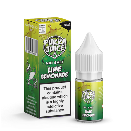 Pukka Juice Nic Salt Lime Lemonade E-Liquid  Pukka Juice   