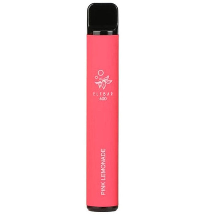 Elf Bar 600 V1 Disposable Pod Device 2%  Elf Bar 20mg Pink Lemonade 
